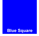 Kodansha's Manga Character - Blue Square