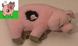 Hole Hog Plush Toy from Swine